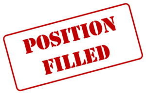 Position filled