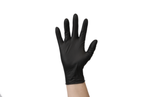 MEDICOM SafeTouch® Advanced™ Black Nitril Handschuh Ohne Puder