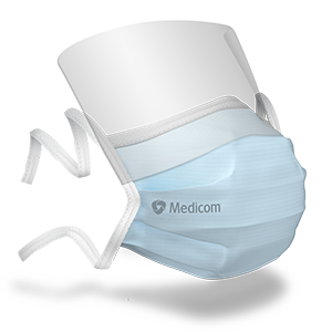 MEDICOM - SafeMask SofSkin Medizinische Maske
