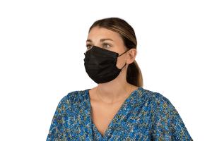 KOLMI - Op R Black Medical Mask
