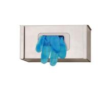 Distributeur inox pour boites de 100 gants vinyle, nitrile ou latex