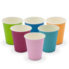 Vaso desechables de papel de 180mL