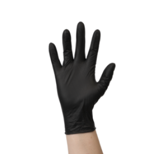 MEDICOM SafeTouch® Advanced™ Black Guanto in Nitrile Senza Polvere