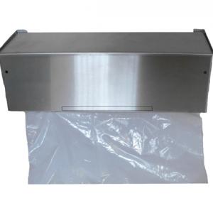 Inox dispenser for PE aprons in roll