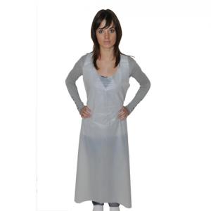Tablier Eco Extra gaufré en PE 25 µm - 140 x 78 cm