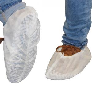 Cubrezapatos de PP SafeFeet Basics con suela con galones estampados
