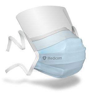 MEDICOM - SafeMask SofSkin Medizinische Maske