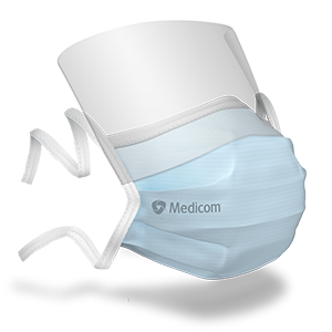 MEDICOM - Mascarilla Médica SafeMask SofSkin