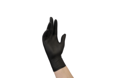 MEDICOM SafeTouch® Advanced™ Black Powder-free Nitrile Glove 