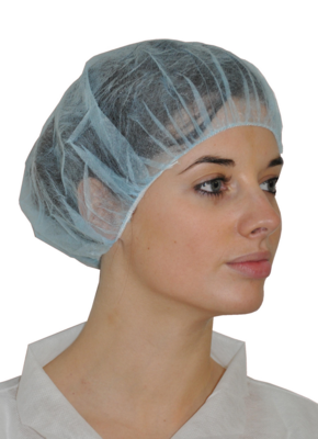 PP bouffant cap - Ø 48 cm - Single elastic - 12 g/m²