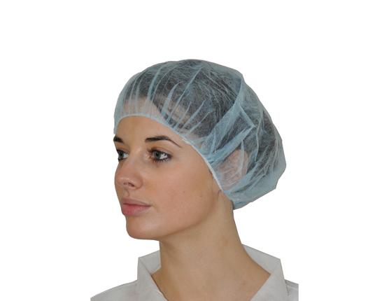 Gorro de quirófano de PP - Ø 53 cm - Goma elástica simple - 12 g/m²