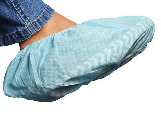 Overschoenen PP SafeFeet Basics met zool met visgraatmotief