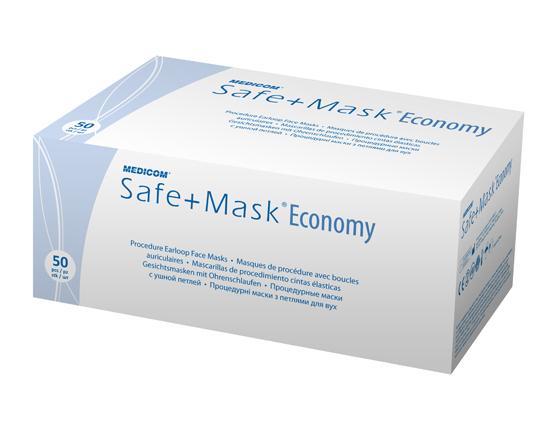 Download Safe Mask Economy Earloop Mask PSD Mockup Templates