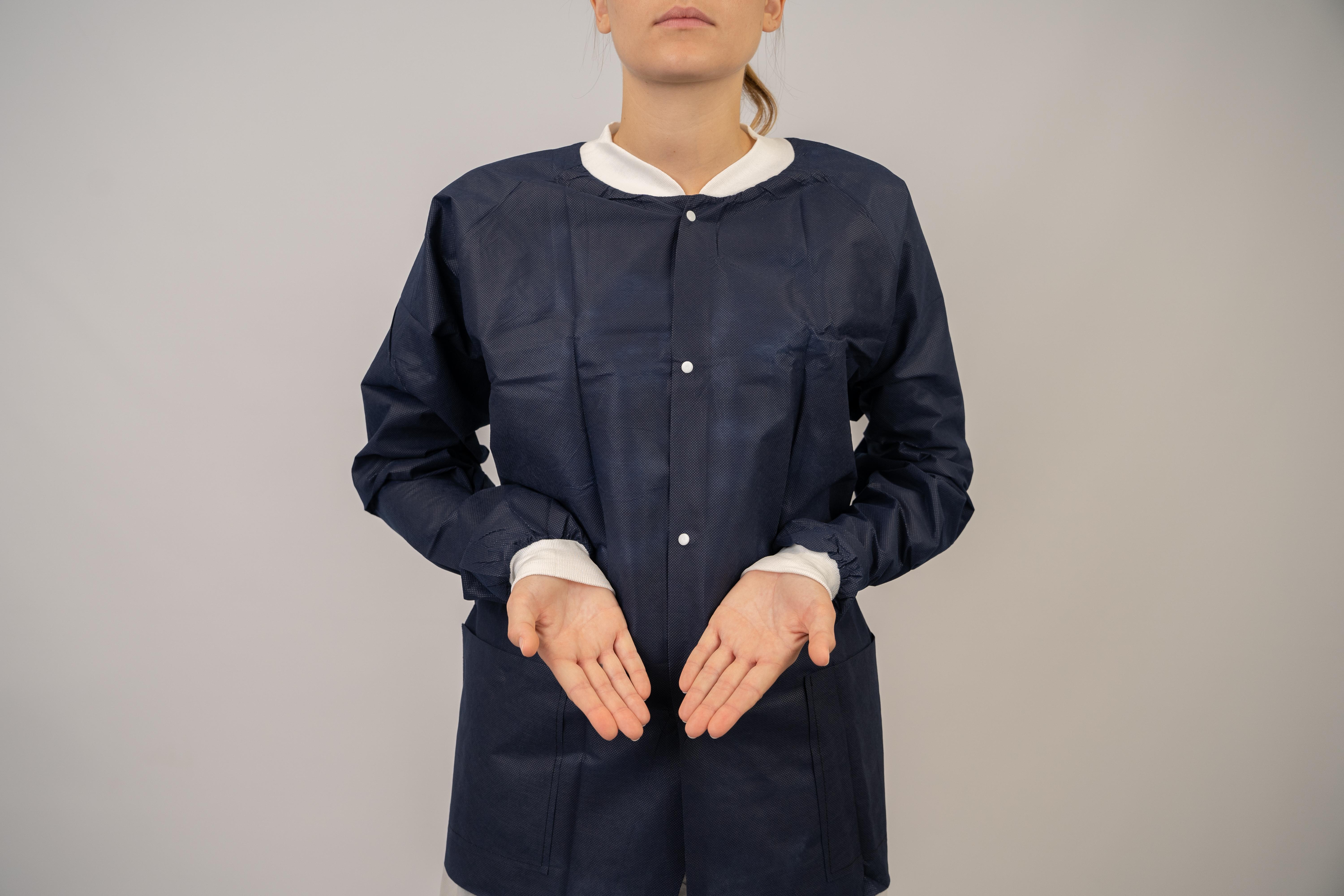 KOLMI - Veste de bloc PP pour personnel soignant