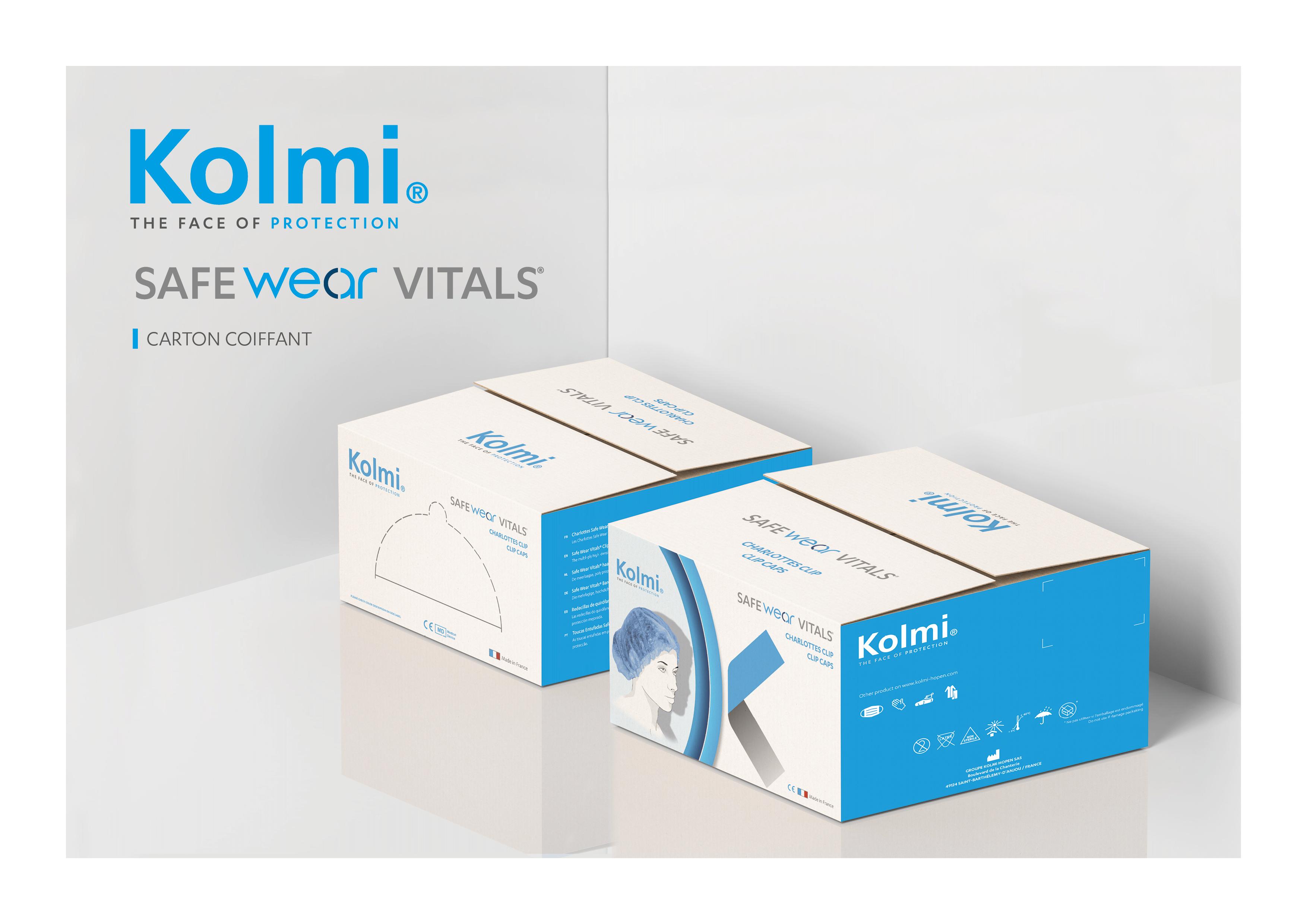 KOLMI - Hygienehaube PP Safewear Vitals