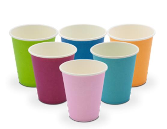 Vaso desechables de papel de 180mL